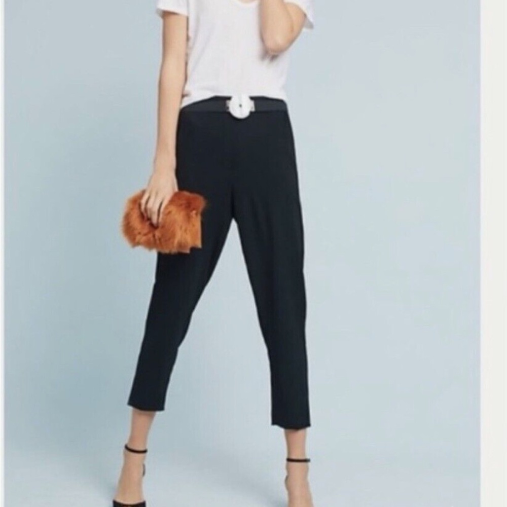 Anthropologie Essential Black Trousers